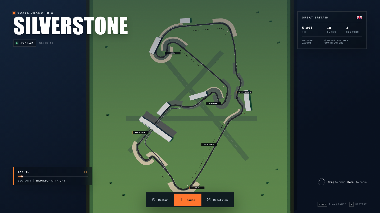 GPT-5.6 voxel Silverstone benchmark